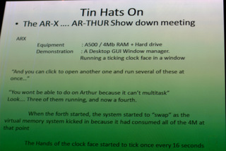 Tin Hats on: ARX
